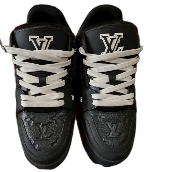 Louis Vuitton Other - Louis Vuitton Men's Black and White Sneakers